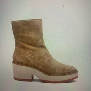 Tan Suede Women's Ankle Boots